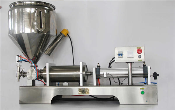 Mașină pură de umplere a gemurilor semiautomate de fructe