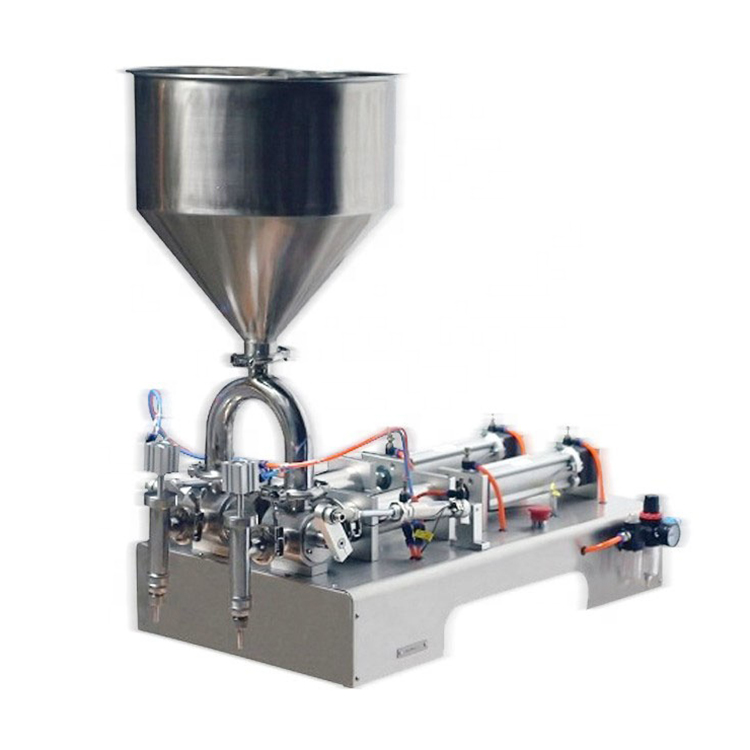 Control pneumatic Mașină de umplere cu miere de capete duble